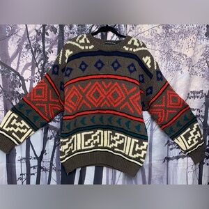 Vintage wool sweater.